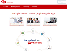 Tablet Screenshot of angielski.diki.pl